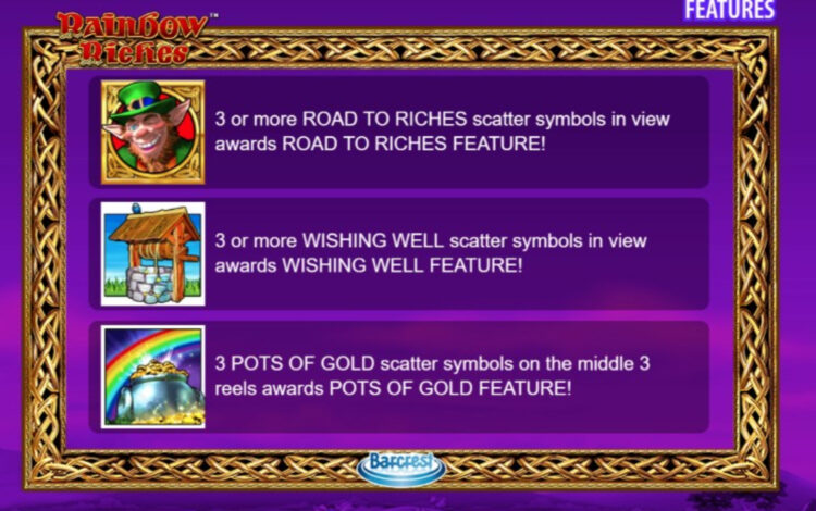 Rainbow Riches Slot Not On Gamstop