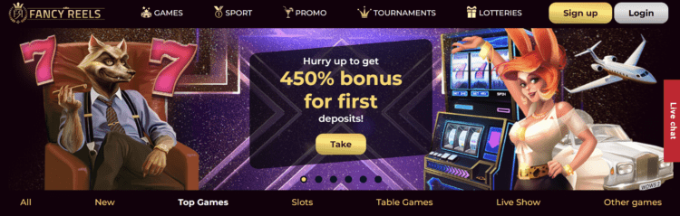 Fancy Reels Casino Review