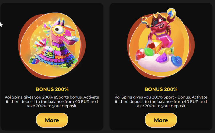 Kois Spins Casino No Deposit Bonus