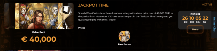 scarab win casino login