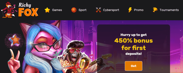 Richy Fox Casino No Deposit Bonus