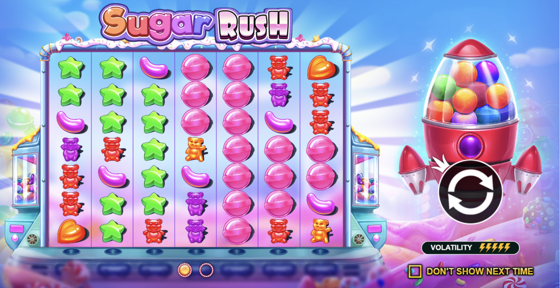 Sugar Rush Slots Not On Gamstop - Pragmatic Play Not On Gamstop