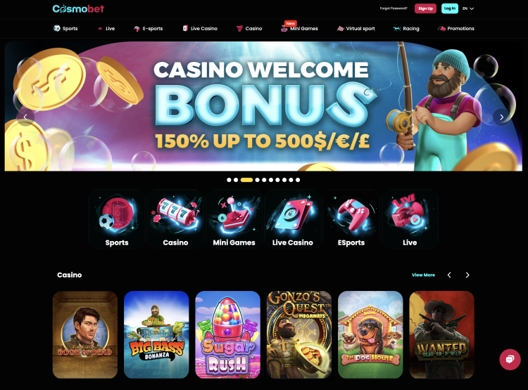 Cosmobet Casino Review - Non Uk Casino Sites