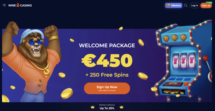 Nine Casino Review - Non Uk Casino Sites